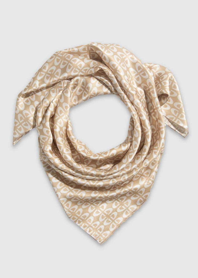 Medium Monogram Scarf (Glazed NYC)