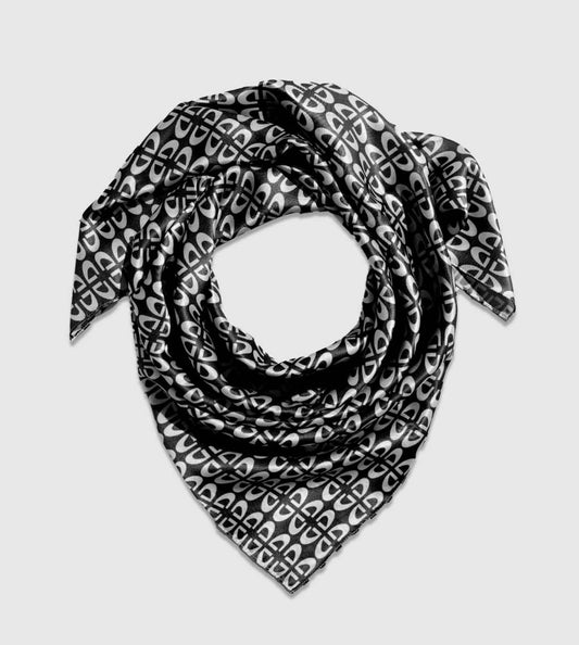 Medium Monogram Scarf  (Glazed NYC)